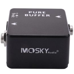 Cables MOSKY PURE BUFFER Guitar Pedal Buffer Guitar Effect Pedal Full Metal Shell Guitar Parts & Accessories