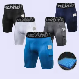 Shorts Men's Bodybuilding Quick Dry Compression Shorts Fitness Tight Shorts Sweat Sport Short Trousers Gym Men's Shorts For Running
