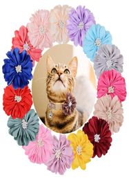 50100 Pcs Dogs Pets Accessories For Small Luxury Flower Pet Collar Dog Bow Tie Decoration Charms Apparel6342098