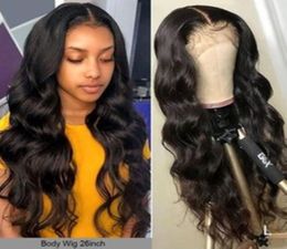 Yyong 30 32 Zoll 13x6 13x4 Spitzenfront menschliche Haar Perücken für schwarze Frauen Remy Malaysian Body Wave 4x4 Verschluss Perücken niedrige Verhältnis 2383859