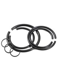 Black Round Wire Snap Rings For Hole/Shaft Wire Retaining Stop Ring M4M5M6M7M8M10M12M14M16M18M20M22~M150 Steel Snap Ring Circlip