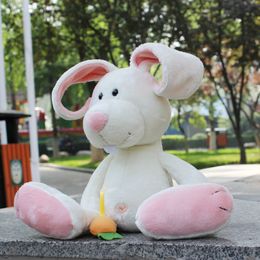 Love radish white rabbit Novelty soft Plush Stuffed Toy Home Decor stuffed animals For Sofa Throw Hold Pillow