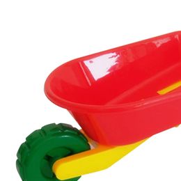 Children Sand Wheelbarrow Easy to Carry Sandpit Toys Beach Toy Digging Sand Cart Toy Garden Pushing Cart for Yard Kids Children 240403