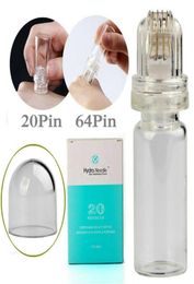 Serum Applicator Aqua Gold Microel MESOTHERAPY Tappy Nyaam Nyaam Fine Touch Derma Roller Hydra Needle 20 pins Hydra Roller 643621476
