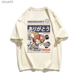 Women's T-Shirt New Japanese T-shirt Mens and Womens Brand Pure Cotton T-shirt Cartoon Printing Plus Size Womens Clothing Free ShippingL2403