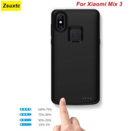 Shavers 6500 Mah for Xiaomi Mi Mix 3 Battery Case Smart Phone Mi Mix 3 Charger Case Cover Power Bank for Xiaomi Mix 3 Battery Case