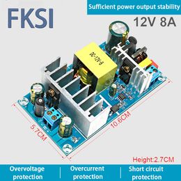 12V8A AC-DC power module Isolate the bare plate powe step down Transformer power supply 96W Switching power supply module
