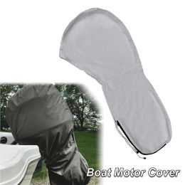 420D Oxford Fabric Covers For Boat Outboard Motor Heavy Duty Engine Full Protector Sunshade Anti-scratch 30-150HP Waterproof
