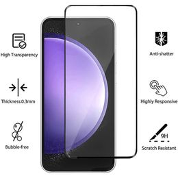 4PCS Full Cover Tempered Glass For Samsung Galaxy S23 S21 S20 FE S10 Lite S10E Screen Protector For Samsung S23 S22 S21 Plus