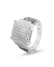 Band Rings Cable Ring Diamond And Men Luxury Punk Zircon Party Fashion Ring For Women6366014