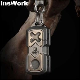 Decompression Toy Decompression Toy FEGVE Titanium Alloy Push Slider EDC Toy Three-layer Decompression Magnetic Metal Fingertip Spinner Limited To 101pcs 240412