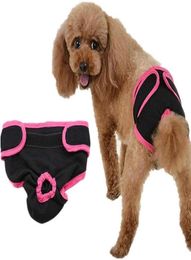 Dog Apparel Pet Diaper Washable Physiological Shorts For Female Dogs Durable Soft Doggie Underwear Sanitary Panties Accessories8827680