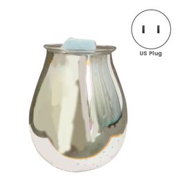 3D Glass Electric Wax Melts Warmer Wax Burner Melter Fragrance Warmer,Wax Warmer For Home Office Bedroom