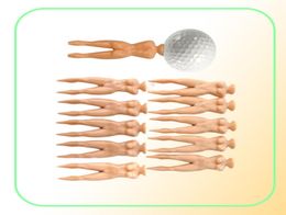 Faddish Individual Golf Tees Multifunction Nude Lady Divot Tools Tee Golf Stand4255617