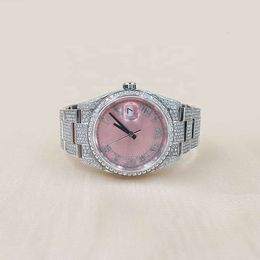 Luxury Looking Fully Watch Iced Out For Men woman Top craftsmanship Unique And Expensive Mosang diamond 1 1 5A Watchs For Hip Hop Industrial luxurious 2431