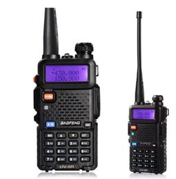 BaoFeng UV5R UV5R Walkie Talkie Dual Band 136174Mhz 400520Mhz Two Way Radio Transceiver with 1800mAH Battery earphoneBF8024619