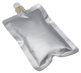 50pcs 10x16 cm 180ml Pure Aluminum Foil Jelly Liquid Spout Bag Drink Package Mylar Foil Water Drinking Empty Spouting Package Pock1685008