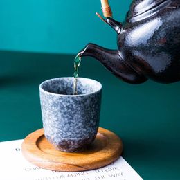 Cups Saucers Teacup Single Japanese Tea Set Master Cup Ceramic Handmade Bowl Drinking Coffee Household
