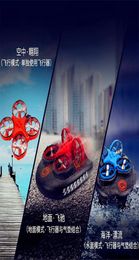 RC UAV Hovercraft Water Land Four Glider Aircraft Axis Mini Electric Three In Toy Play Control Remote Air Gift One Cnhpc3677368