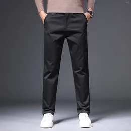 Men's Pants Fashion Street Style Harem Men Vintage High Quality Washed Solid Trousers Casual Straight Slim Fit Bottom 2024