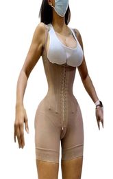 Women039s Full Body Shapewea Tummy Control Adjustable Crotch Open Bust Skims Kim Fajas Colombianas Post Surgery Compression 2206110723