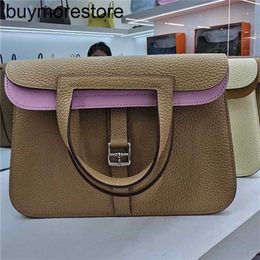 Luxury Women Crossbody Bag 7a Halzans Genuine Leather Handmade Cowhide HandheldOAF85GAD