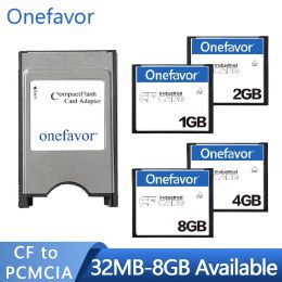 Cards CF Memory Card 64MB 128MB 256MB 512MB Compact Flash Memory Card 1GB 2GB 4GB 8GB HighSpeed CF Card with PCMCIA 68Pin Card adapter