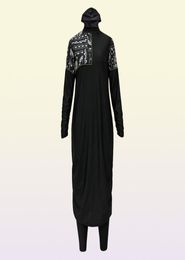 Hijabs Arrival Stylish Muslim Swimwear 3 Piece Long Robe Swimming Suit Muslimah Swimsuit Islamic 2209239237845