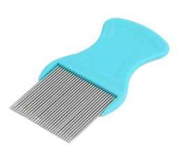 Hair Lice Comb Brushes Terminator Fine Egg Dust Nit Removal Stainless SteelX7075Down5292824