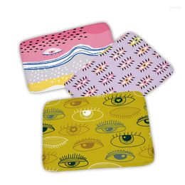 Carpets Yellow Kitchen Mat Bedroom Entrance Doormat Eye Beach Home Hallway Floor Decoration Living Room Carpet Bathroom Anti-Slip Rug