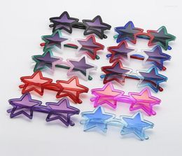 Sunglasses 2022 Fashion Personalized Five Pointed Star Trend Party Beach Funny Multicolor Glasses7274636