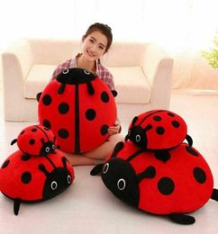 Beetle Psh Toy Ladybug Doll Creative Stuffed Animal pillow Cushion Gift5104059