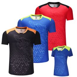 Jerseys New CHINA Dragon table tennis shirts Men , ping pong shirts , Chinese table tennis jerseys, table tennis clothes sport Shirts