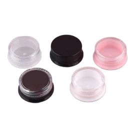 Shadow 50/100pcs 5g Empty Loose Powder Container White Plastic Eyeshadow Jars Accessories Nail Art Box Sample Tins