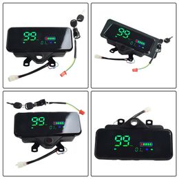 Hot Electric Bike LCD Display Motor Speedmeter Screen 48-72V Electric Scooter Control Panel Bicycle Speedometer Odometer