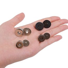 3/10set Invisible Magnetic Fastener No-stitch Bag Buttons Wallet Coat Handbags Magnetic Buckle Metal Luggage Parts Accessories