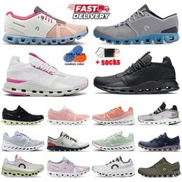 2024 designer shoes on coulds mens womens on cloudmonster running shoes Pearl Eclipse Turmeric Iron Black tec Runner cloud sports sneakers trianers outdoor