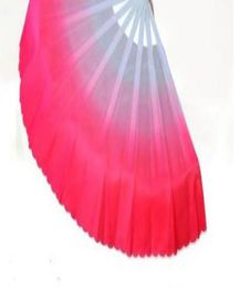New Chinese silk dance fan Handmade fans Belly Dancing props 6 Colours available Drop dance fan Handmade6959667