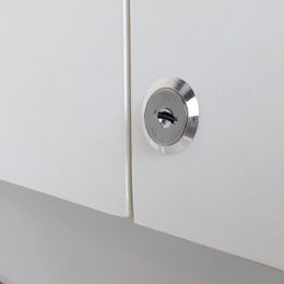 16-30mm Drawer Cabinet Lock Mail Box Locker Cam Lock Cupboard Door Tongue Lock With 2 Key Home Improvement Furniture Hardware