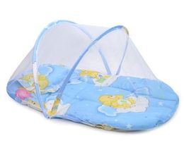 Portable Baby Bed Crib Folding Mosquito Net Folding Mosquito Net for Infant CushionMattressPillow1447411