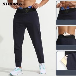 Pants Men's Sports Running Pants Autumn Marathon Training Trousers Multifunctional Pocket Quick Dry Gym Workout Jogging Sweatpants