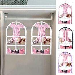 Storage Boxes Dustproof Clothing Cover Organize Dance Costumes With Travel Garment Bag Kids Clothes Organizer Pockets Zipper Closure
