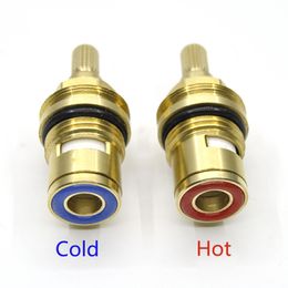 Universal Replacement Tap Valves Brass Ceramic Disc Cartridge Inner Faucet for Valve for Bathroom Clockwise & Anti-clock