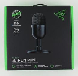 Razer Seiren Mini USB Condenser Microphone Ultracompact Streaming Desk Mic Mice luxemia5098594