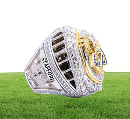 high Quality 9 Players Name Ring STAFFORD KUPP DONALD 2021 2022 World Series National Football Rams m ship Ring With Wo3781402