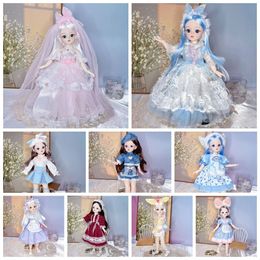 with Clothes BJD Dolls 3D Eyes Simulated Eye Simulated Eye Hinge Doll 30cm Removable Joints Removable Joints Doll Kids Toy