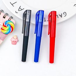 Plastic Pocket Neutral Pen High-grade Signature Ballpoint Student Daily Writing Portable Business Gel