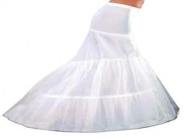 White Ivory 1 Hoop Tulle Mermaid Womens Petticoat Slip For Wedding Bridal Dress Stretchy Lady Underskirt Crinoline Full Formal Par6178692