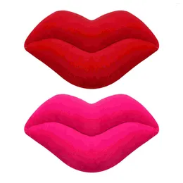 Pillow 2pcs Lip Couch Pillows Lips Throw Car Decoration Office