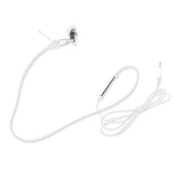 Luminous Glow Light Metal Zipper Earphones with Mic Noise Cancelling Stereo 3.5mm Super Bass Earbuds for Phone L21D